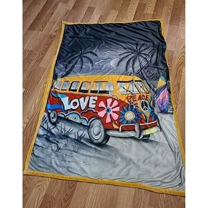 Anna By‎ Anuschka Happy Camper Large Throw Blanket